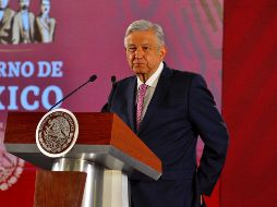El Presidente pide a opositores que esperen y que le den tiempo a su gobierno para demostrar que hay otra forma de gobierno. NTX / A. Guzmán