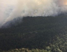 Las autoridades instalaron una base de operaciones para coordinar labores. ESPECIAL/