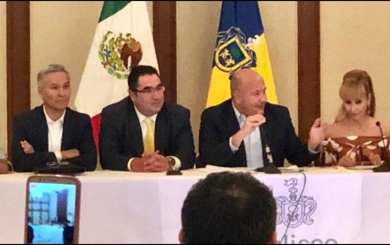 El gobernador, Enrique Alfaro, advirtió que exhibirán a los jueces o magistrados que se amparen en contra de presentar las pruebas de confianza y someterse a la evaluación. EL INFORMADOR / R. Rivas