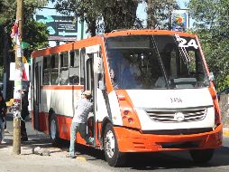 El dueño de la concesión de la ruta 24 es el único transportista que se ha negado a colaborar con la Secretaría de Transporte. EL INFORMADOR / ARCHIVO