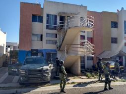 Las investigaciones los llevaron a un inmueble en el cruce de Circuito Sierra La Covacha y Sierra la Estancia. ESPECIAL