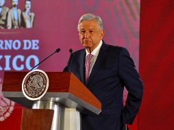 López Obrador restó importancia a los señalamientos adversos tras el anuncio de que la Sener y Pemex construirán la nueva refinería. NOTIMEX/A. Guzmán