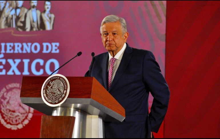 López Obrador restó importancia a los señalamientos adversos tras el anuncio de que la Sener y Pemex construirán la nueva refinería. NOTIMEX/A. Guzmán