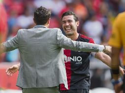 Al técnico del Atlas le cambiarán gran parte del plantel, pero también podría perder a su capitán Juan Pablo Vigón (derecha). MEXSPORT