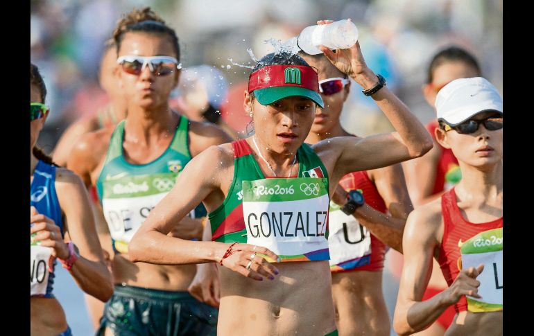 Pese al castigo impuesto a Lupita González, conserva sus platas obtenidas en los Olímpicos de Río y el Mundial de Londres. MEXSPORT