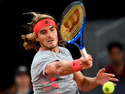 Nada ni nadie parece detener el juego brillante e intuitivo del joven ateniense de 20 años. AFP/O. del Pozo