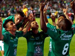 A los Panzas Verdes les bastaron menos de diez minutos para amarrar su pase. AFP/G. Becerra