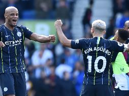 Es el sexto título de campeón de Inglaterra para el Manchester City y el cuarto en la época reciente (2012, 2014, 2018 y ahora 2019). AFP / G. Kirk