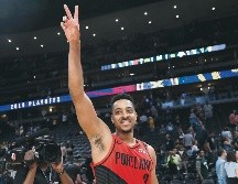 McCollum aportó 37 puntos para que Portland regresara a una Final de Conferencia 19 años después. AFP / M. Stockman