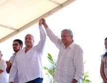 El gobernador informa que, en la pasada visita del Presidente, acordó tener una reunión con el secretario de seguridad para analizar contar con más elementos de lo que será la Guardia Nacional. FACEBOOK / Enrique Alfaro Ramírez