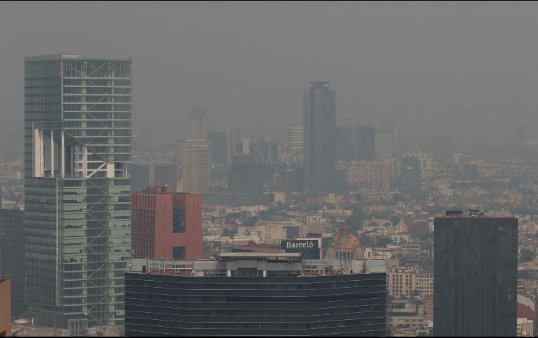 La polución es provocada por diversos incendios ocurridos el fin de semana, así como a las altas temperaturas y falta de viento. EFE/M. Hartz