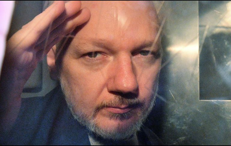 Julian Assange y sus abogados temen que si es extraditado a EU pueda ser condenado a cadena perpetua o incluso a muerte. AFP/Archivo