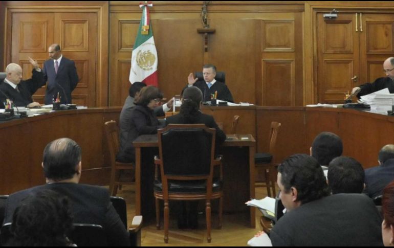 Bogar Salazar pide que se considere la saturación de trabajo que tienen los jueces, que en Jalisco reciben hasta cuatro mil asuntos por año. NOTIMEX/Archivo