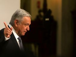 El Presidente López Obrador observa que ya se termina la investigación de cómo se condonaron impuestos por miles de millones de impuestos en el periodo neoliberal. NTX/ G. Durán
