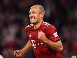 Robben llegó al Bayern Múnich de la liga alemana en agosto de 2009 hasta la actualidad. EFE / ARCHIVO