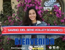 Tras su salida del Fenerbahce de Turquía, la oriunda de Jalisco volverá a una liga que ya conoce y ya ha dominado con anterioridad. INSTAGRAM / @SavinoDelBeneVolley