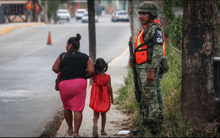 Indican que las leyes secundarias de la Guardia Nacional tendrán que acotar la participación de las Fuerzas Armadas en las tareas de seguridad pública. NTX/ARCHIVO
