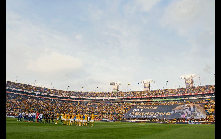 El Estadio Universitario estuvo a 271 personas de llenarse para el Tigres contra Pachuca. MEXSPORT