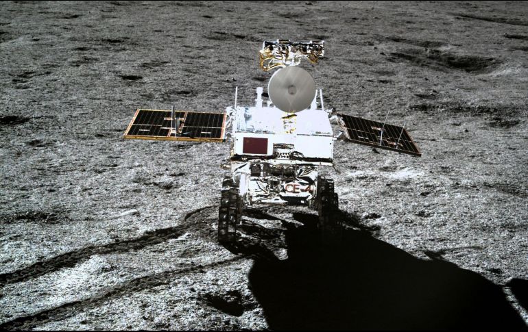 La sonsa Changé-4 llegó a la Luna el 3 de enero pasado, convirtiéndose en el primer alunizaje de la historia en el hemisferio lunar oculto. AFP / China National Space Administration vía CNS