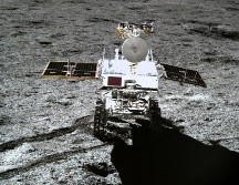 La sonsa Changé-4 llegó a la Luna el 3 de enero pasado, convirtiéndose en el primer alunizaje de la historia en el hemisferio lunar oculto. AFP / China National Space Administration vía CNS