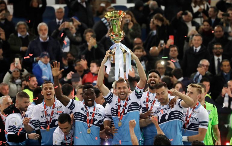 Esta victoria permite a la Lazio clasificarse para la próxima edición de la Europa League. AP/A. Tarantino