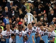 Esta victoria permite a la Lazio clasificarse para la próxima edición de la Europa League. AP/A. Tarantino