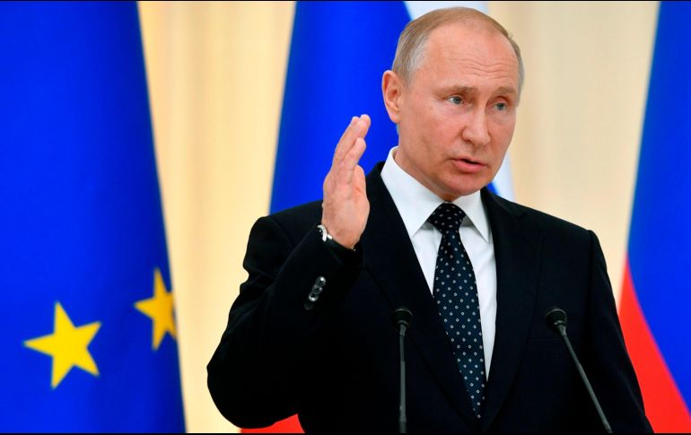 Putin acusó a Estados Unidos de provocar la actual situación al salirse del acuerdo y a los europeos de ser incapaces de cumplir con su parte del pacto. AFP/A. Nemenov
