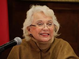 Sánchez Cordero enfatizó que los retos marcados por Slim están en línea con los principales objetivos de la actual administración. NTX / ARCHIVO