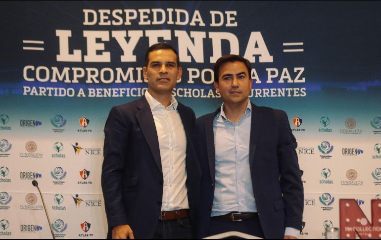El presidente deportivo del Atlas, Rafael Márquez, tuvo acercamiento con el Grupo Orlegi. EL INFORMADOR/G. Gallo