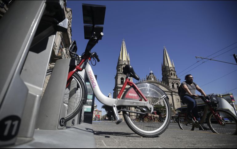 También se prevé el crecimiento del sistema de bici pública hacia el Oriente de la ciudad. EL INFORMADOR/Archivo