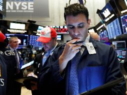 El NYSE Composite se ubica en 12 mil 645.57 unidades, es decir, 92.79 puntos menos.  AP / R. Drew