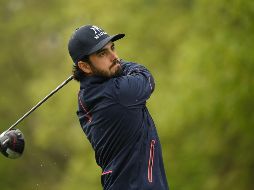 Abraham Ancer, continuó  con el sólido juego que mostró en el primer día para lograr pasar su primer corte en un campeonato mayor. AFP/R. Kinnaird