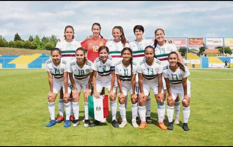 Dos triunfos y un empate logró el equipo femenil. TWITTER/@miselecciónmx
