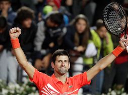Djokovic buscará su quinto título en la tierra batida romana. AP/A. Medichini
