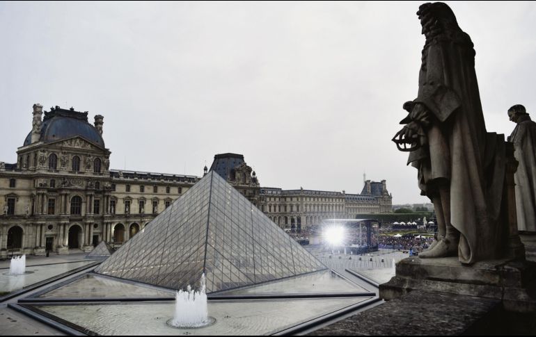 El Grand Louvre fue concebido para una frecuentación de 2 millones de personas y actualmente son más de 8 millones. EL INFORMADOR