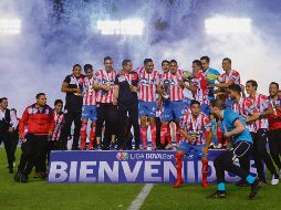 El San Luis llega a Primera al ser bicampeón de la División de plata. IMAGO7