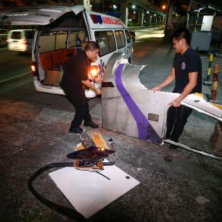Choque de trenes en Filipinas deja 34 heridos