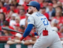 Con un doble productor, Verdugo dio a los Dodgers una ventaja de 1-0 en el segundo acto. AP´/J. Minchillo