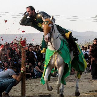 Caballeros y vikingos "reviven" en Jalisco