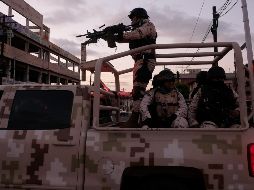 Miembros del Ejército se unieron a la búsqueda luego de que algunos de los civiles armados lograron huir. AFP/ARCHIVO