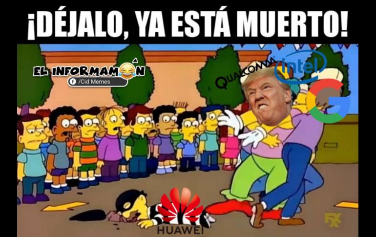 Los mejores memes del 'divorcio' entre Huawei y Google