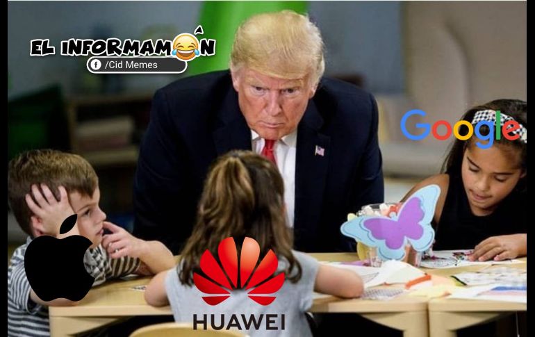 Los mejores memes del 'divorcio' entre Huawei y Google