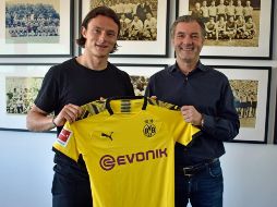 Imagen del jugador alemán con la casaca amarilla y negra. TWITTER / @BlackYellow