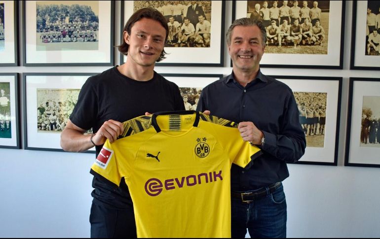 Imagen del jugador alemán con la casaca amarilla y negra. TWITTER / @BlackYellow