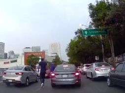 De acuerdo con la información de la grabación, el hecho ocurrió el 20 de mayo cerca de las 18:44 horas. TWITTER / @Kchl