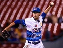 Los Algodoneros de Guasave toman al pitcher zurdo, Jeff Ibarra, en la quinta ronda del draft. TWITTER / @charrosbeisbol