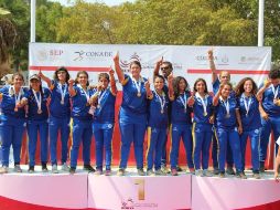 El equipo jalisciense de rugby femenil ganó todos sus encuentros sin recibir un punto en contra, hazaña jamás antes lograda. TWITTER/@codejalisco