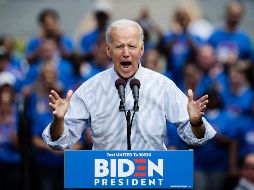 Joe Biden lanzó su campaña en Filadelfia el sábado en un acto en el que acusó al presidente  Trump de ser amigo de 