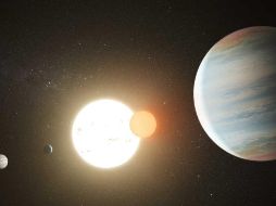 Los exoplanetas hallados son tan pequeños que análisis anteriores no habían sido detectados. TWITTER / @NASAKepler