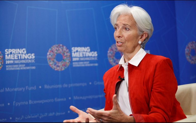 Lagarde ofrecerá una conferencia magistral ante el Pleno del Senado de la República. EFE / ARCHIVO